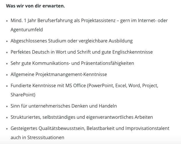 Weiterbildung Projektmanagement