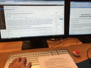 Weiterbildung Online Redakteur