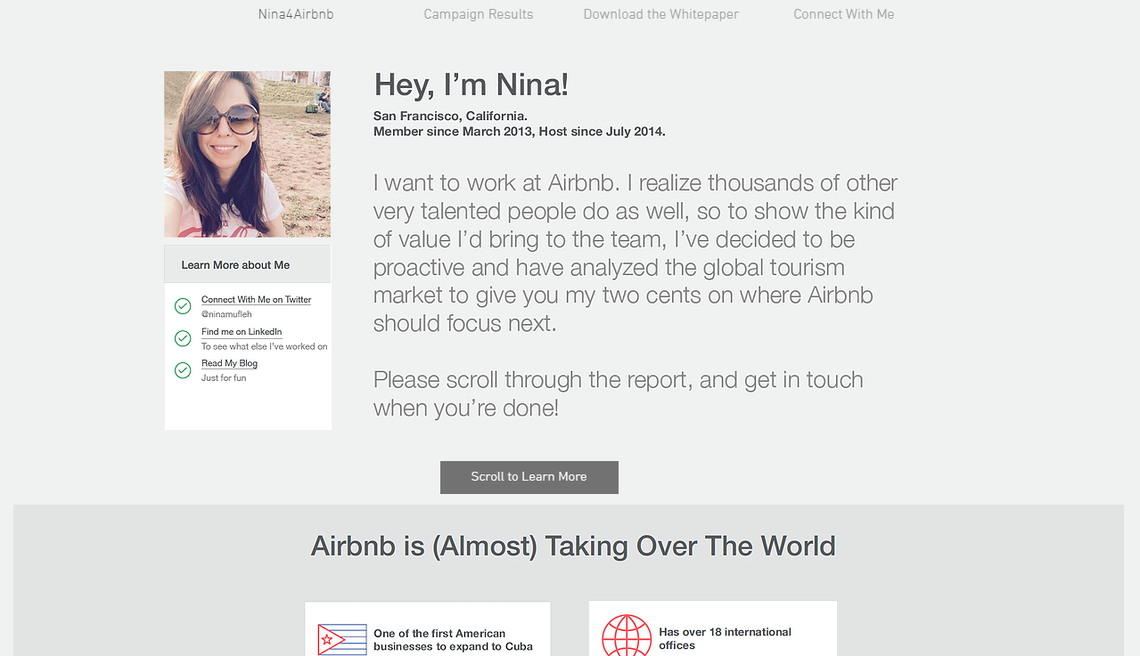 Pitch für AirBnB