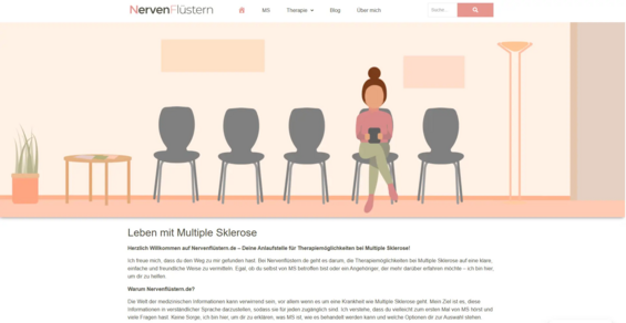 NervenFlüstern: Anlaufstelle für Therapiemöglichkeiten bei Multipler Sklerose.