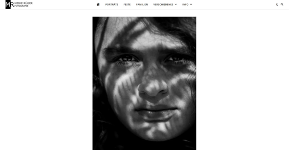Meike Rüger Fotografie: Portfolioseite einer freiberuflichen Fotografin.